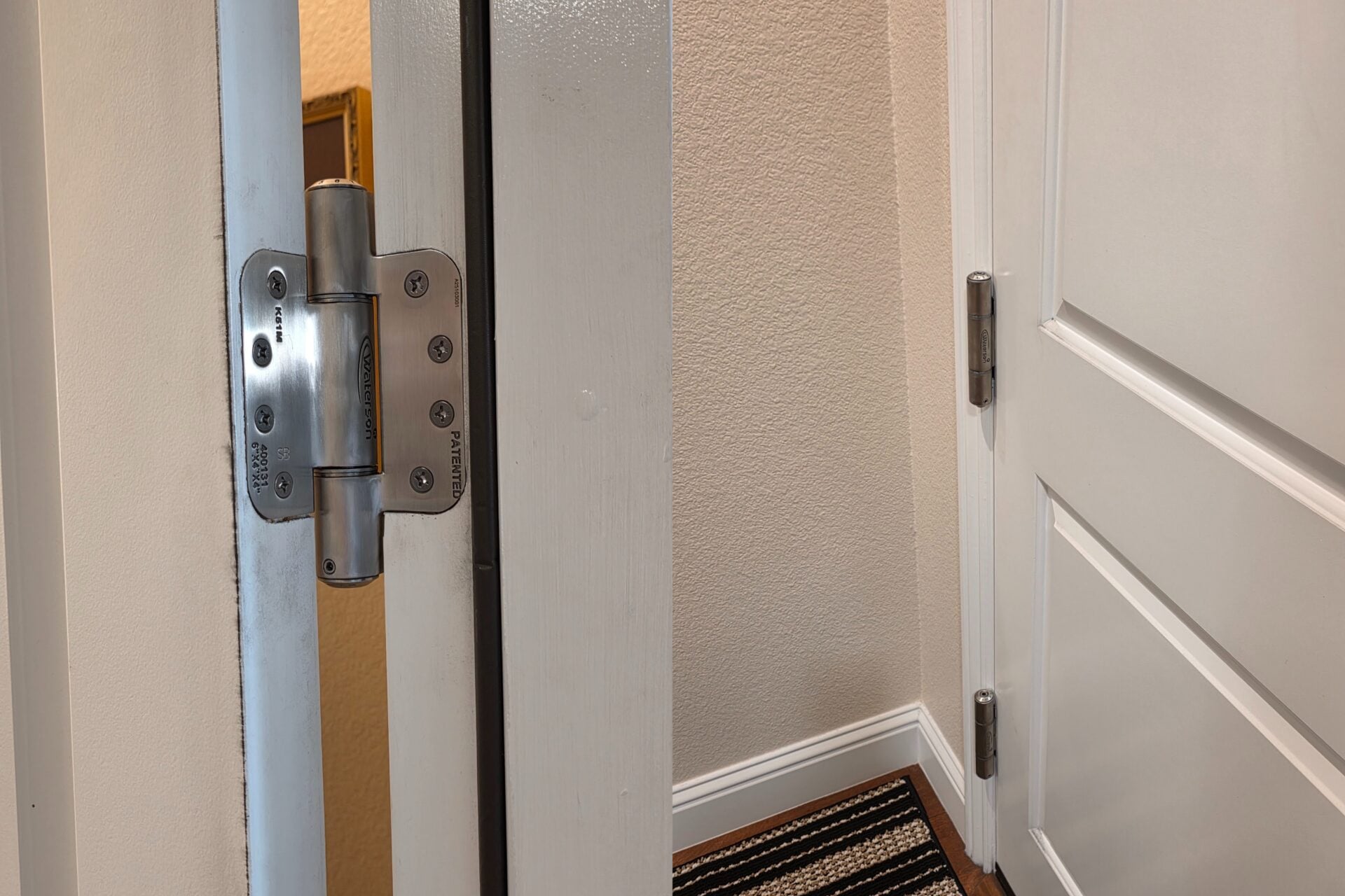 14R vs 58R radius hinge