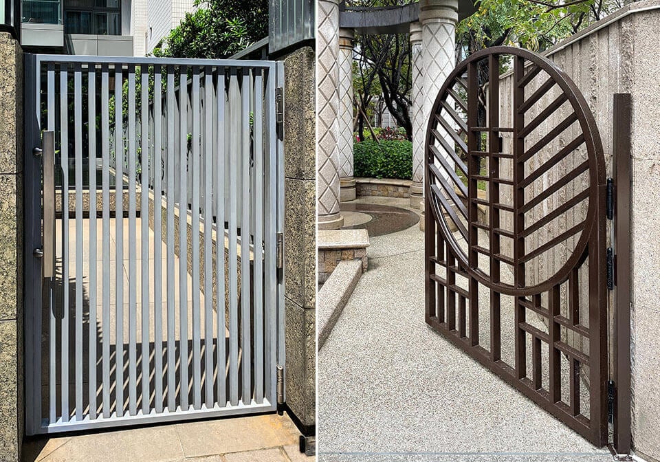 stainless steel door gate designs