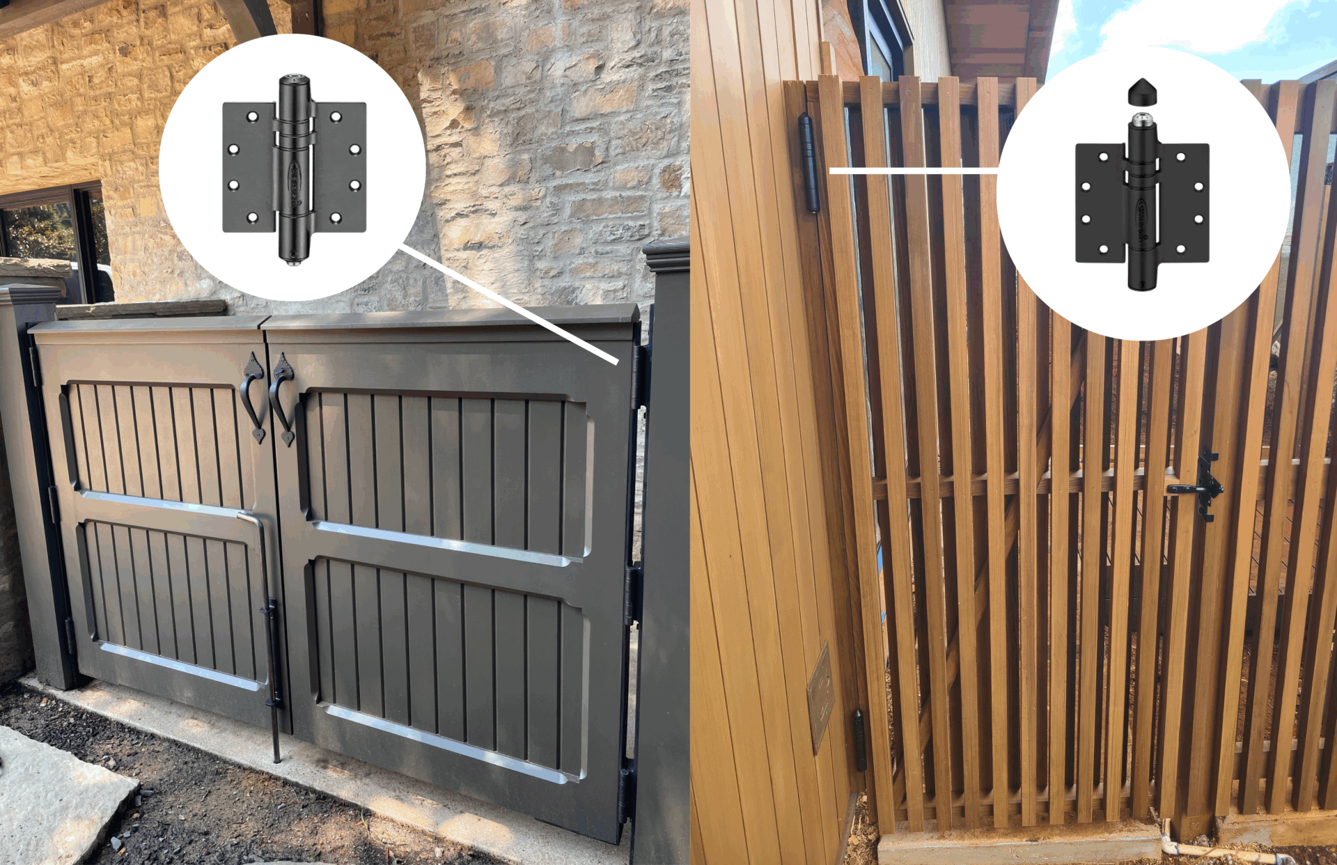 6ft tall door hinges