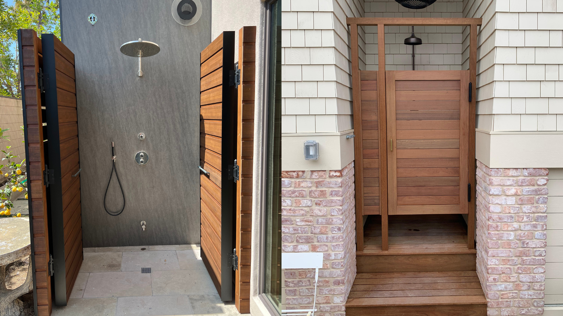 ADA shower hinges