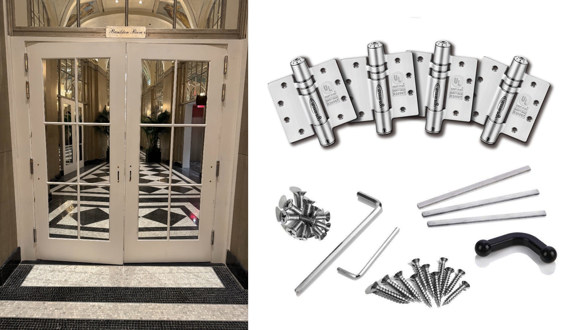 Commercial Door Hinges for Busy Retail Entrances