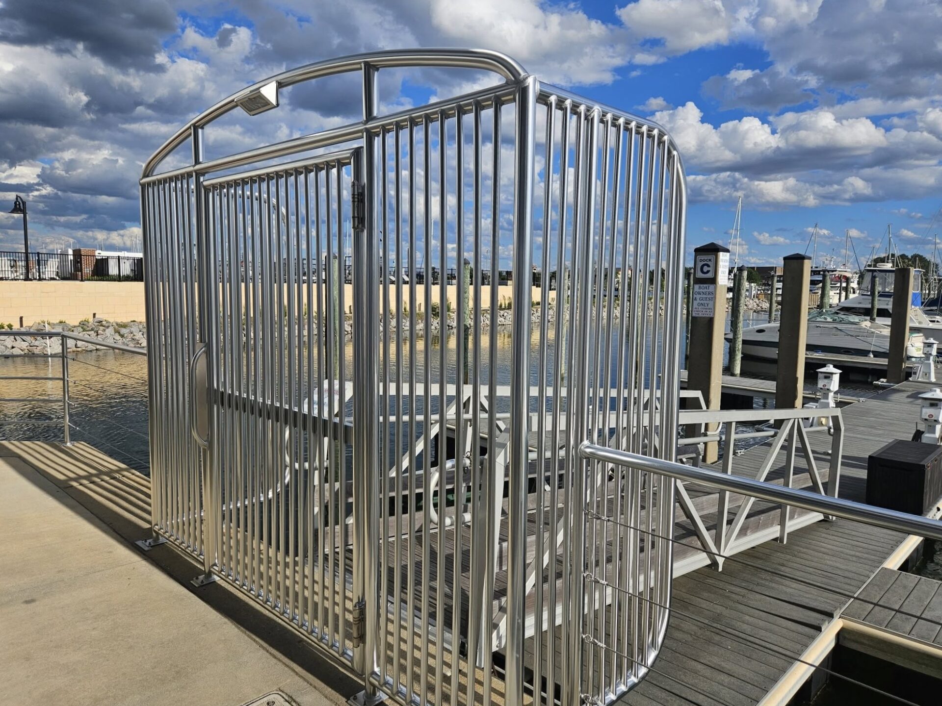 East Beach Marina Gate