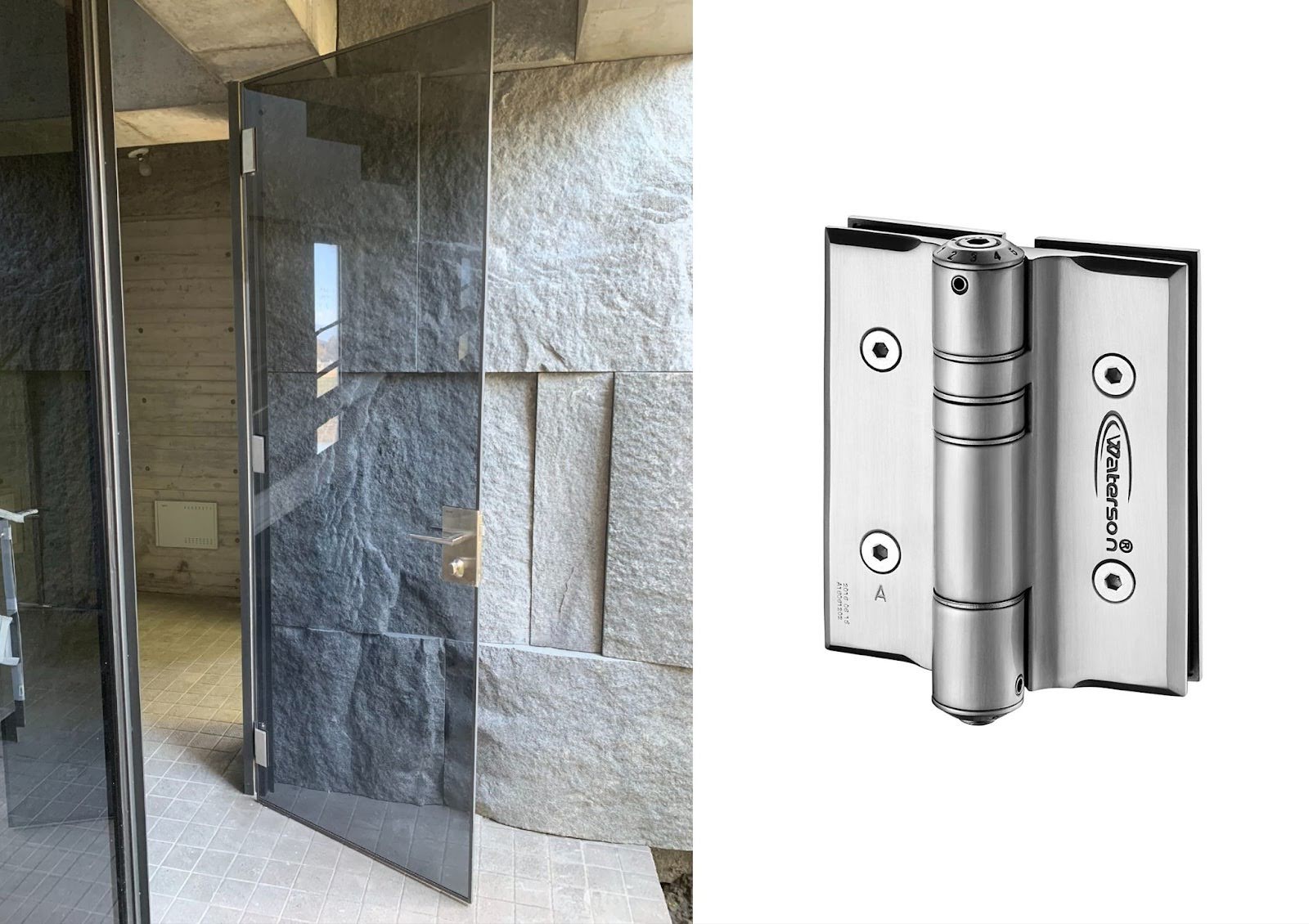 Glass to Glass Door Hinges