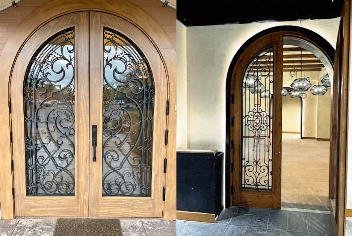 Gothic Style Door Hinge