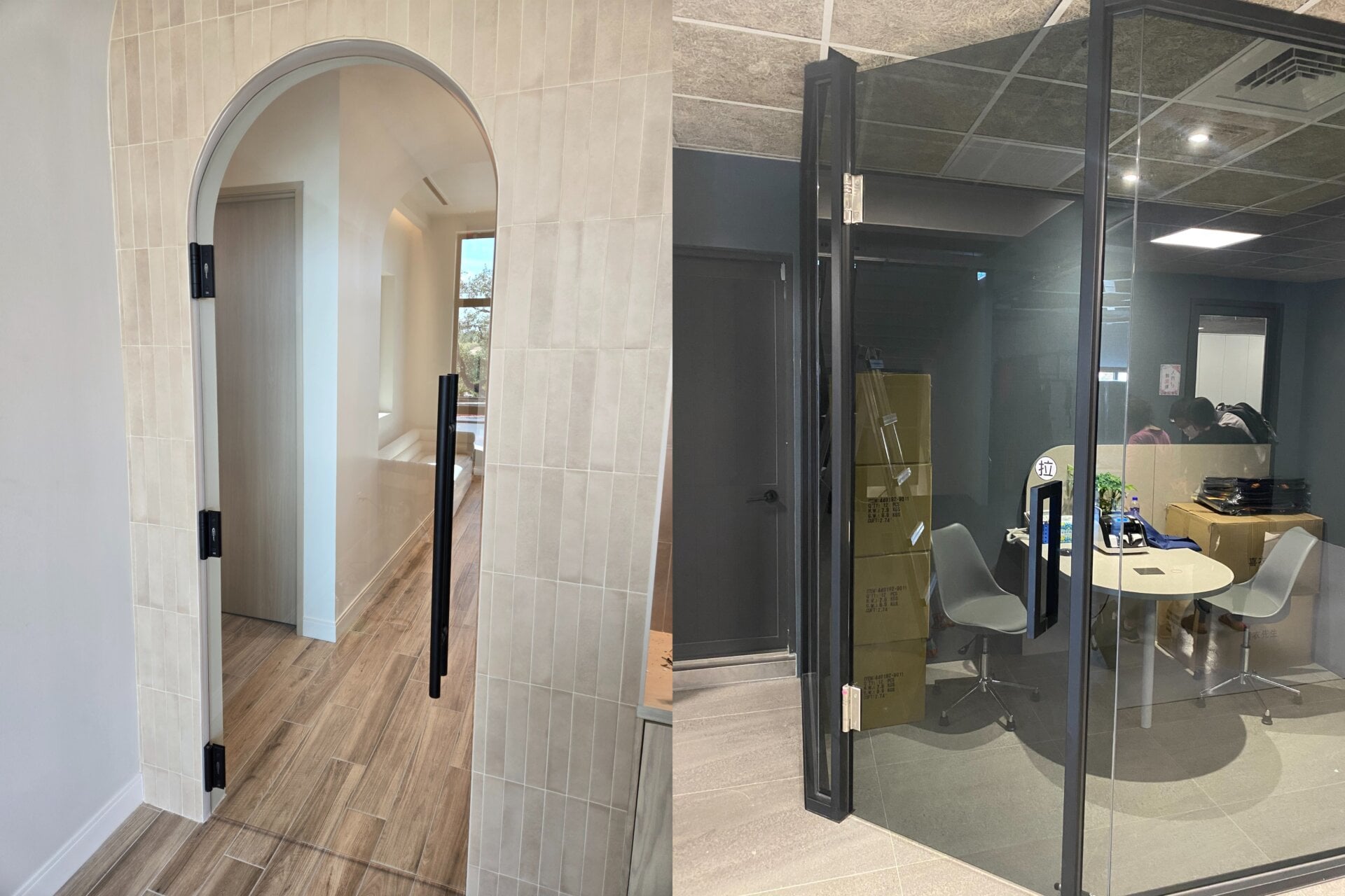 How Many Waterson Wall to Glass Hinges
