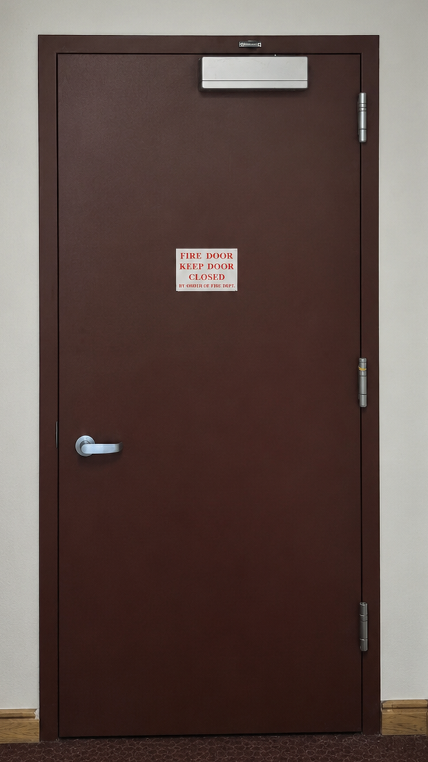 Institutional Fire Door Corridor Institutional Fire Door Corridor