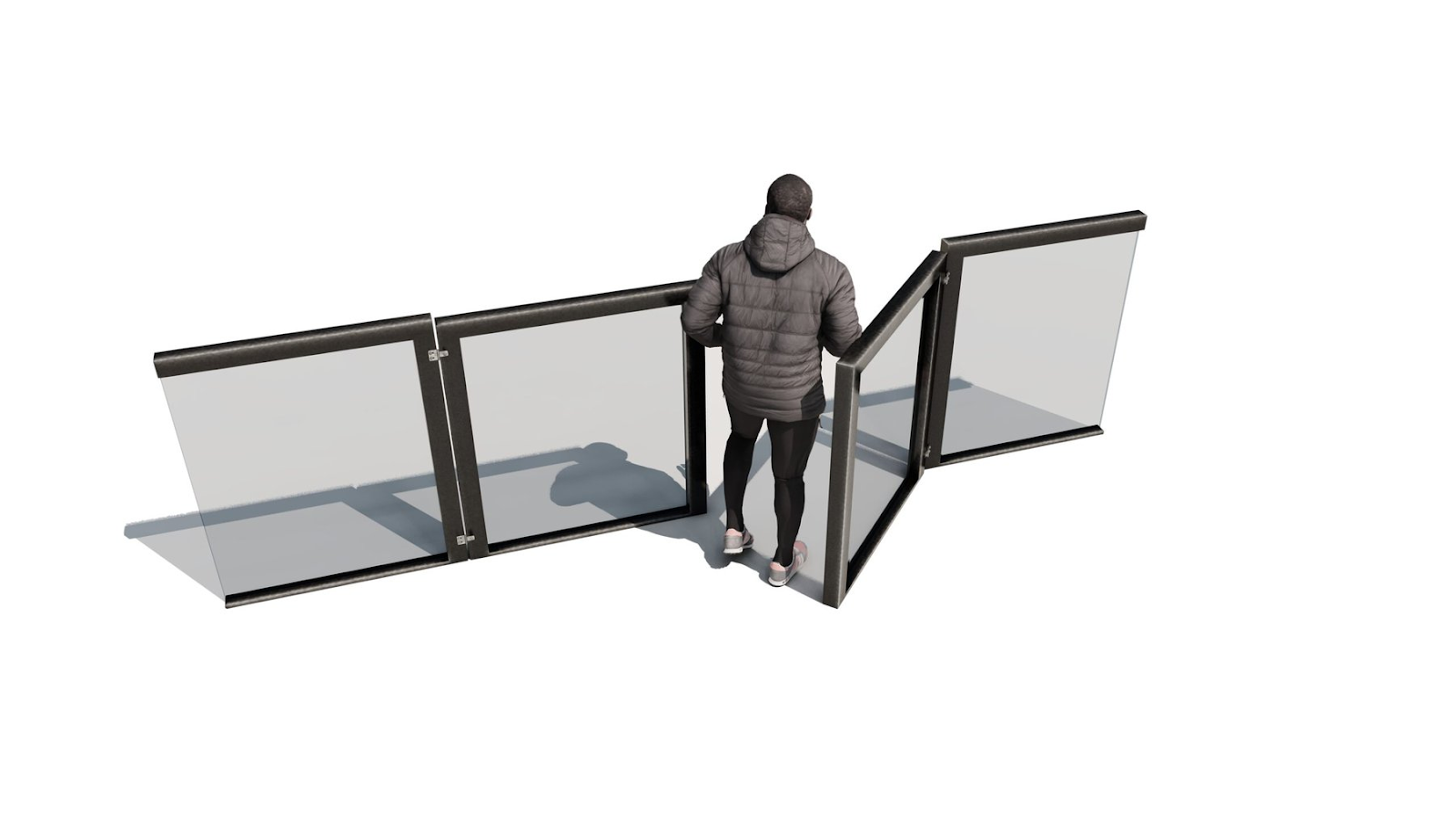 PickleTile self closing gate hinges