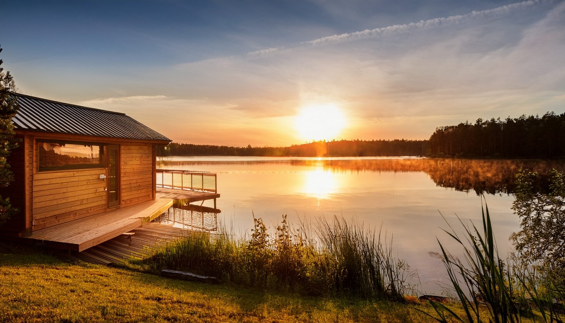 solstice wooden sauna