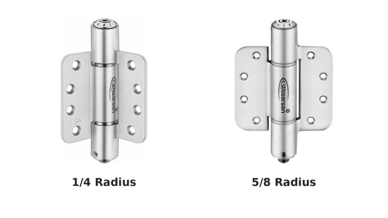 1/4 vs 5/8 Radius Hinge: How to Match Your Door Mortise