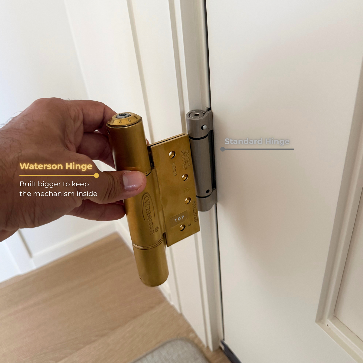 Waterson Hinge Barrel vs Standard Hinge Barrel