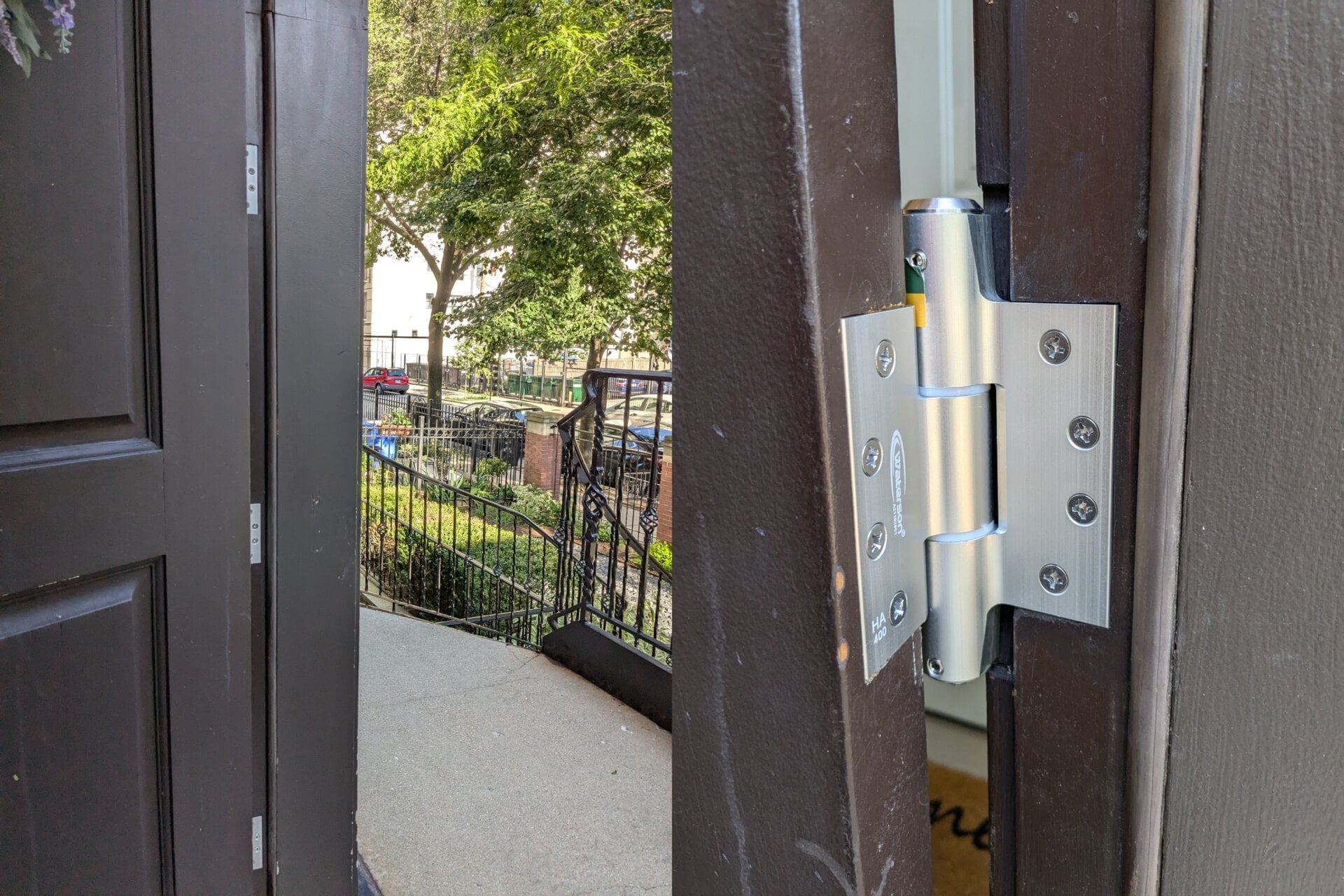 Waterson aluminum door hinges