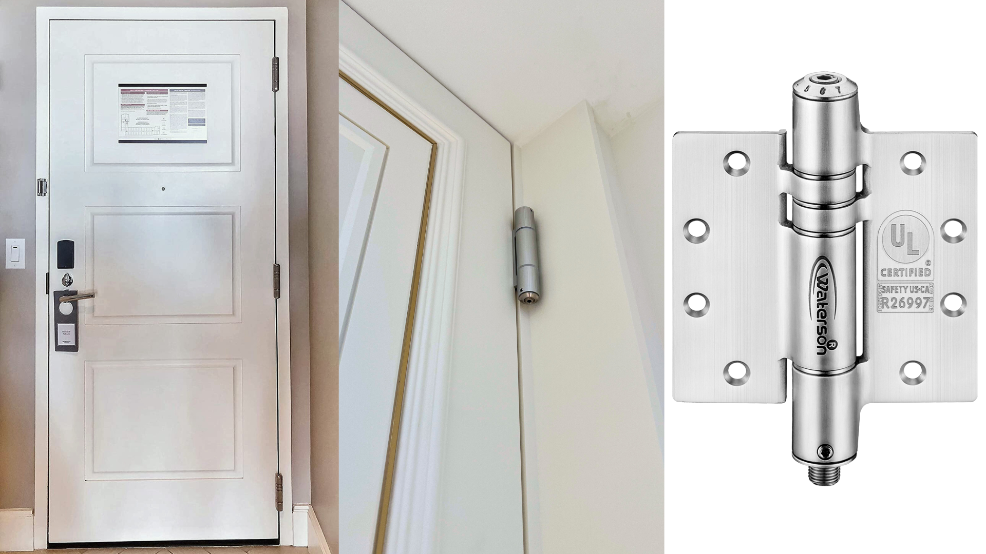 Waterson communicating door