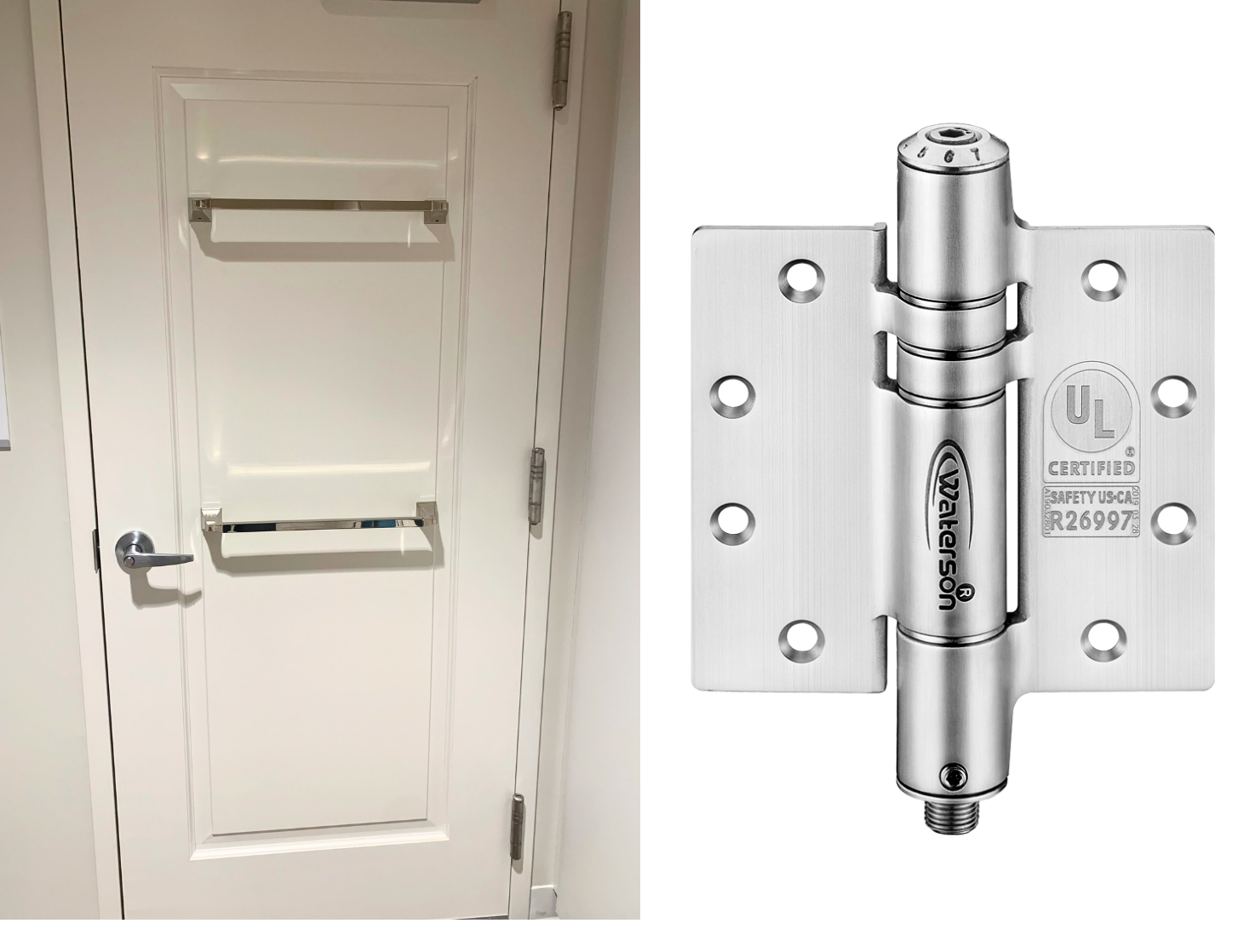Waterson residential door hinges