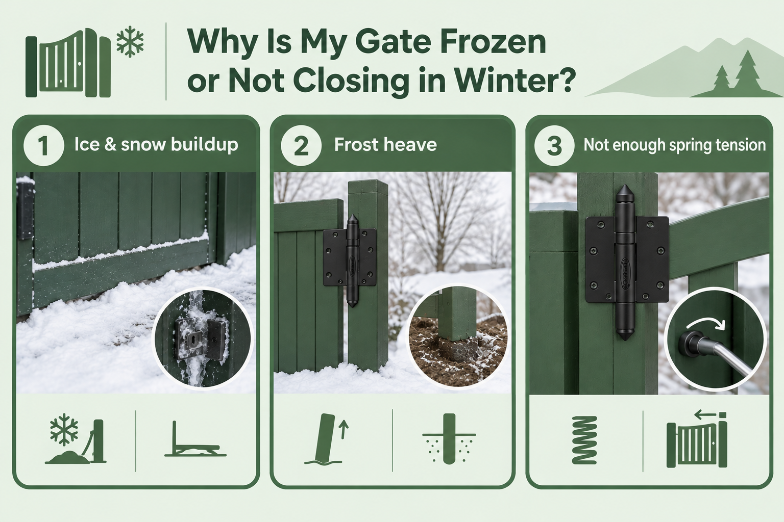 Winter Gate Troubleshooting Guide