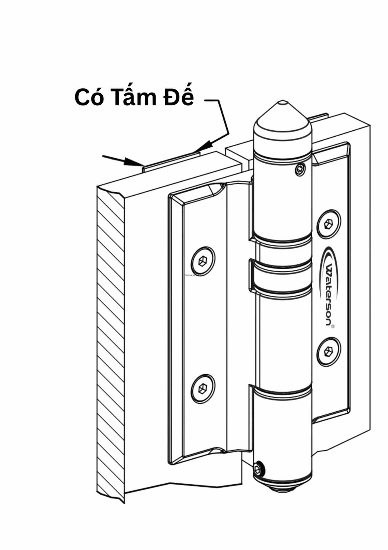 bản lề kẹp bề mặt toàn phần bản lề kẹp bề mặt toàn phần