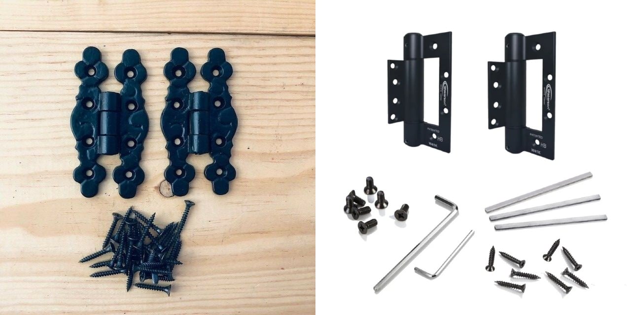 butterfly hinge vs interfold hinge