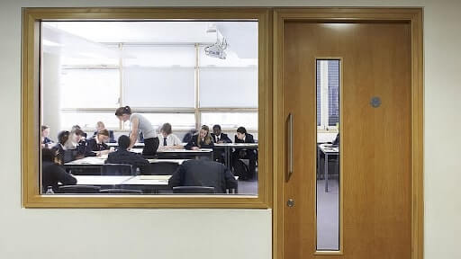 classroom door safety