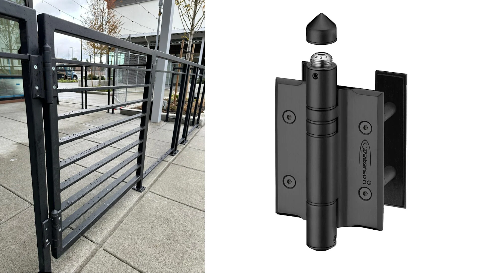 cold weather gate hinges