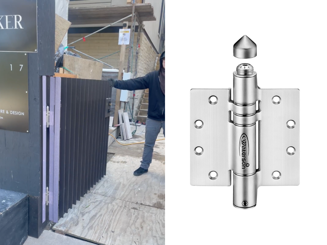 cold weather gate hinges