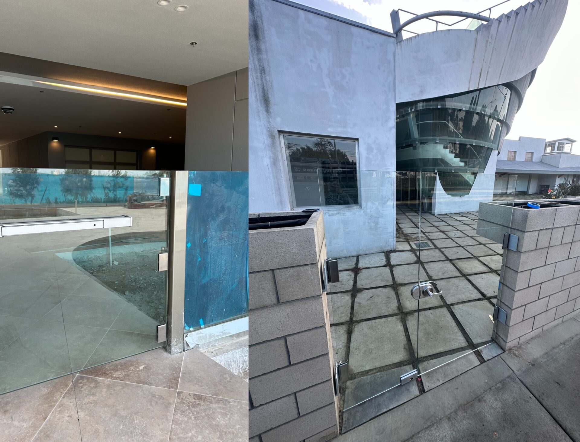 commercial glass door hinges heavy duty