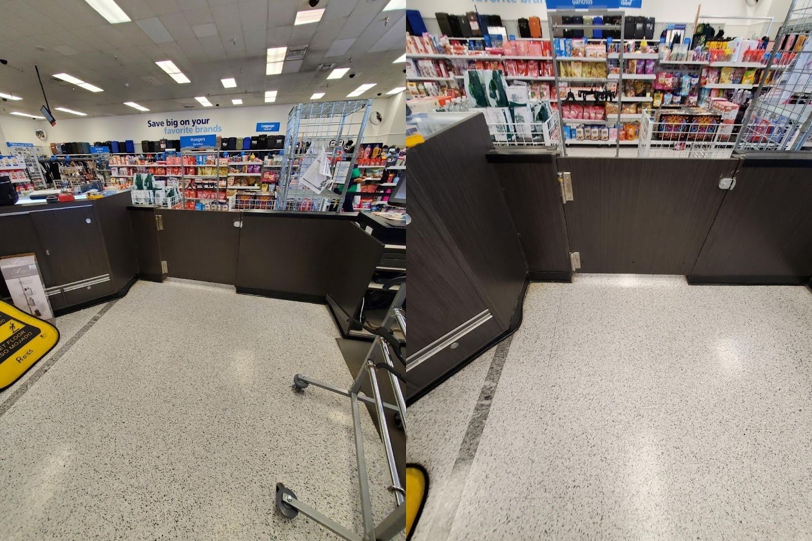 counter swing door hinges