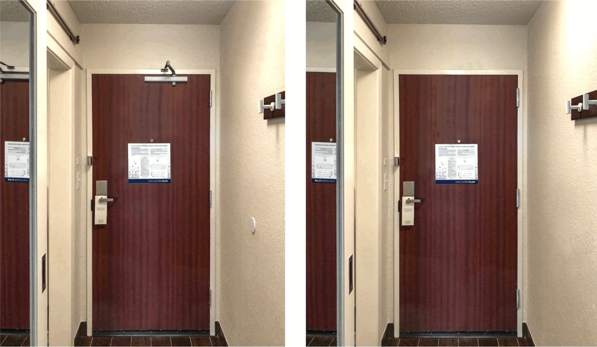 door closer vs spring hinges