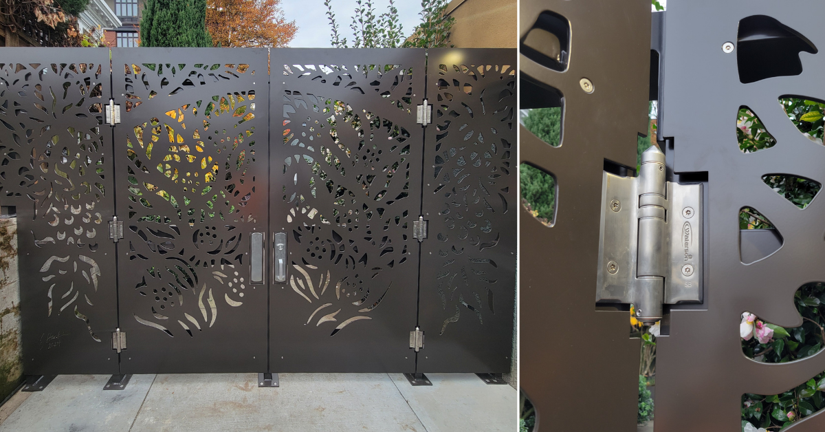 door closing in strong wind