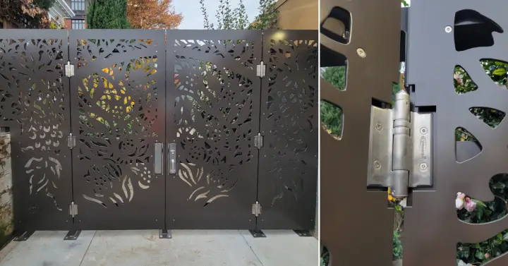 door closing in strong wind
