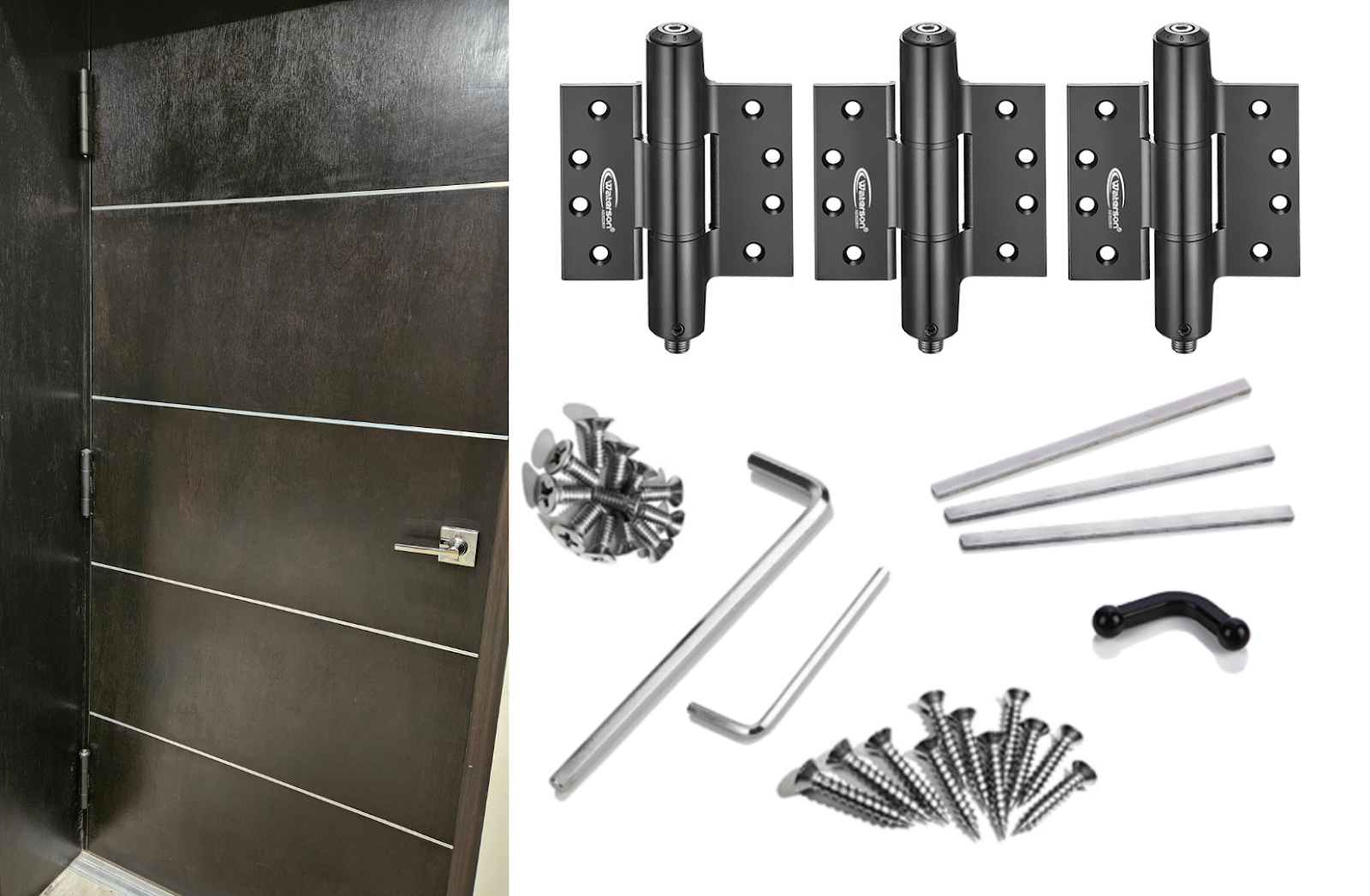 elevator door hinges