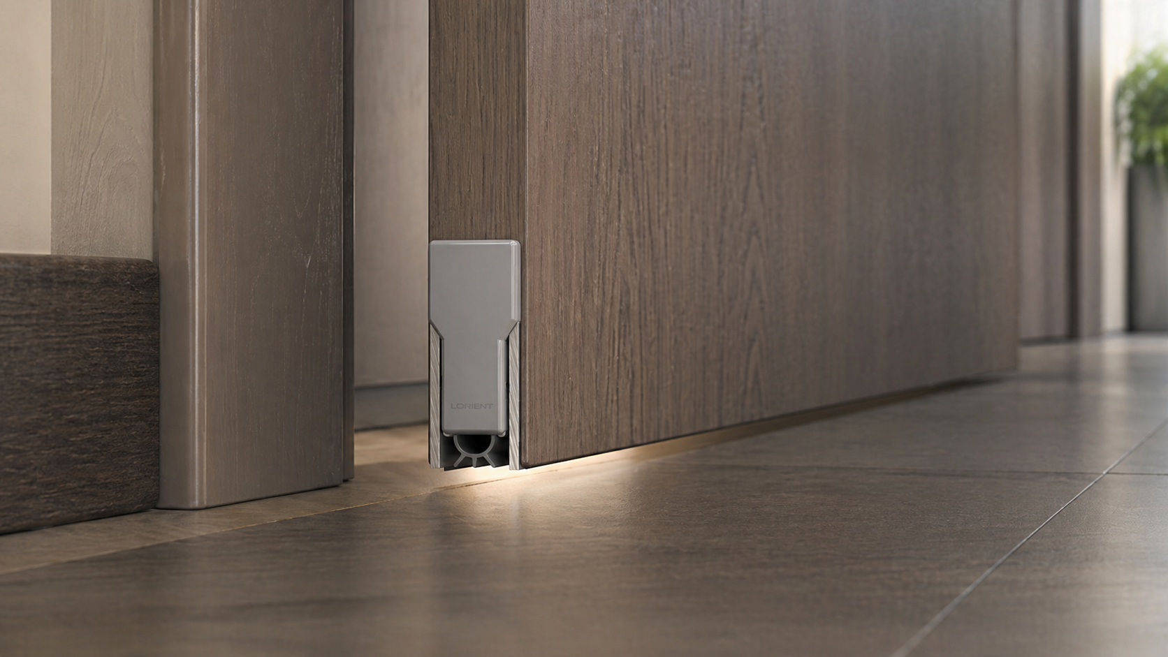 fire door bottom gap clearance