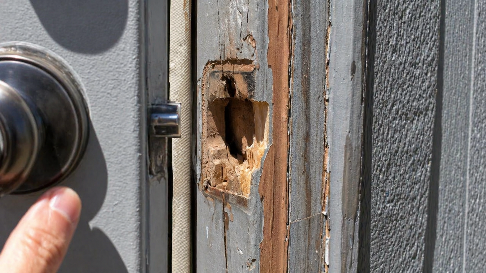 fire door latch miss strike plate