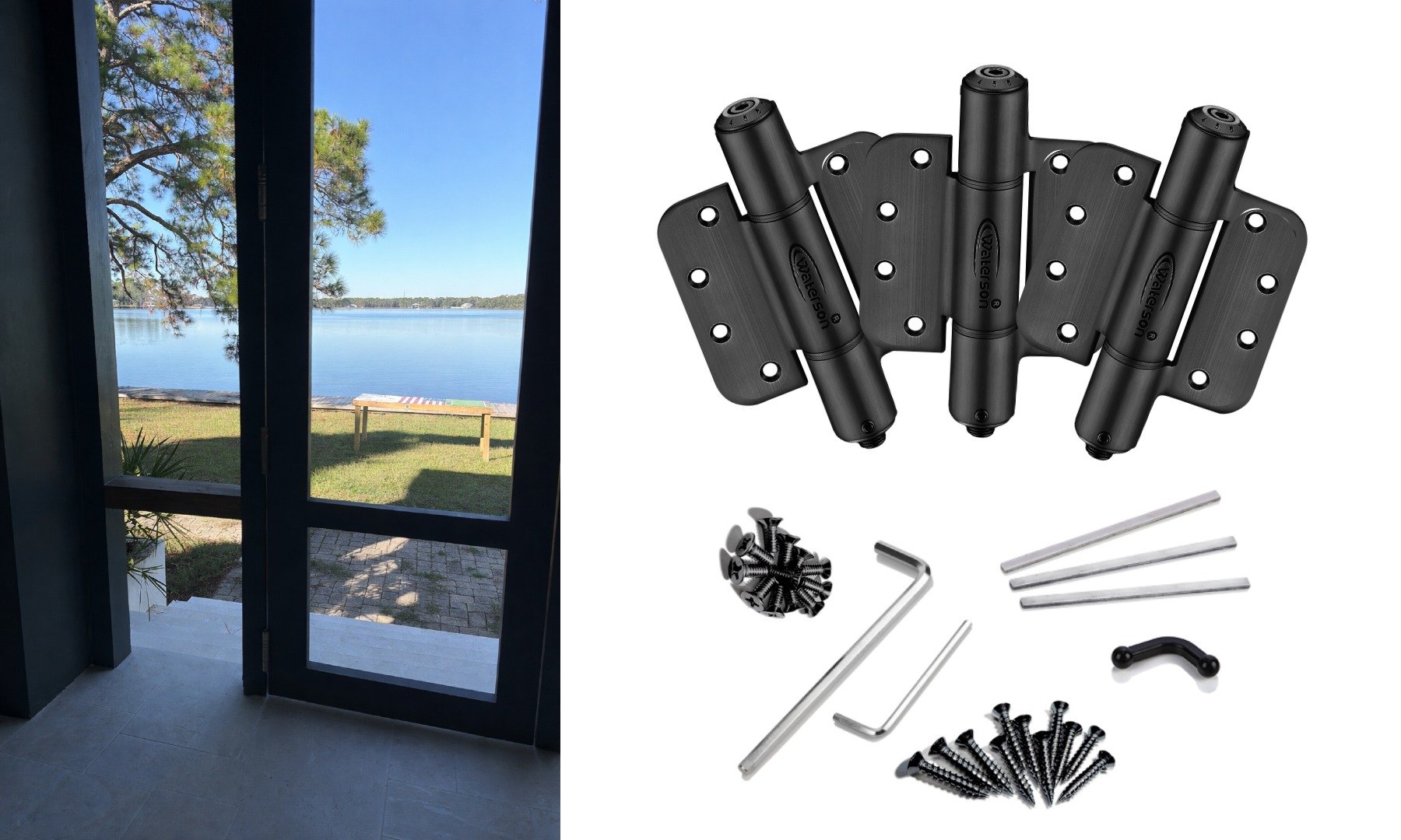 french patio door hinges