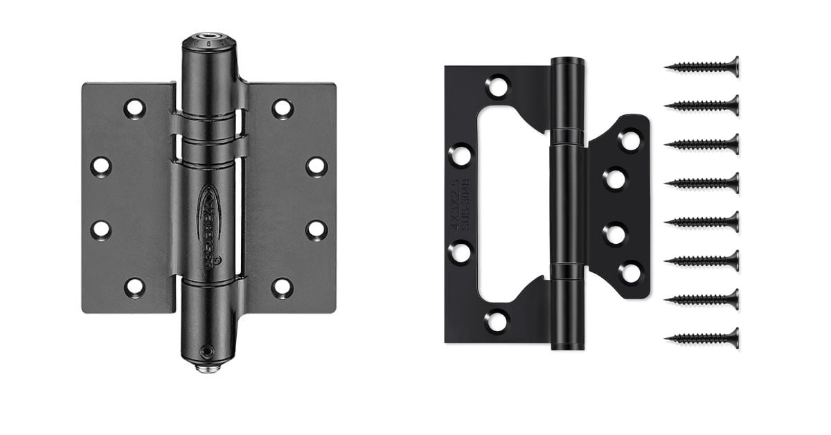 full mortise vs non mortise hinges