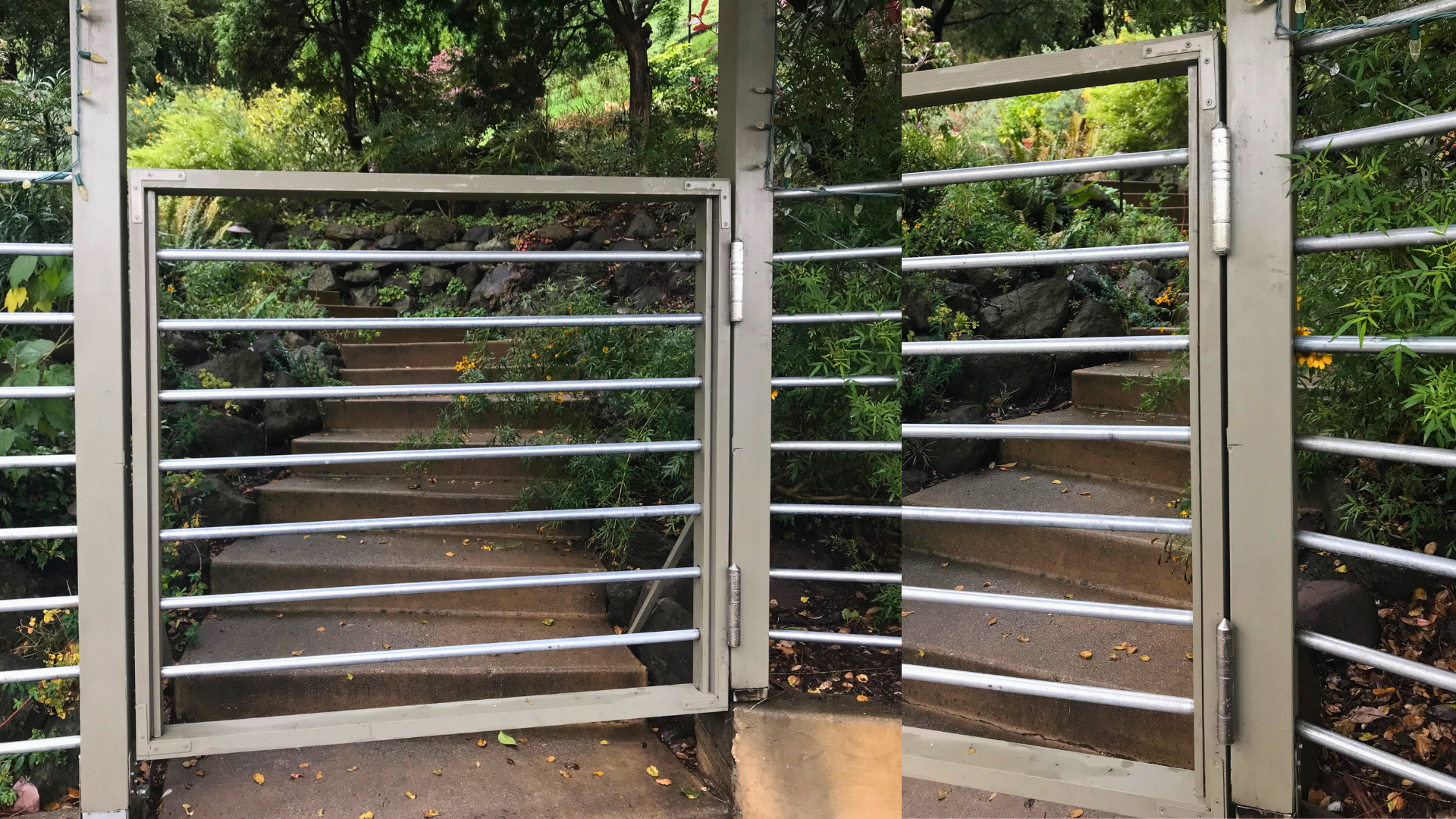 garden gate closer