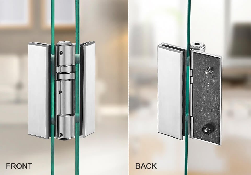 heavy duty glass door hinges