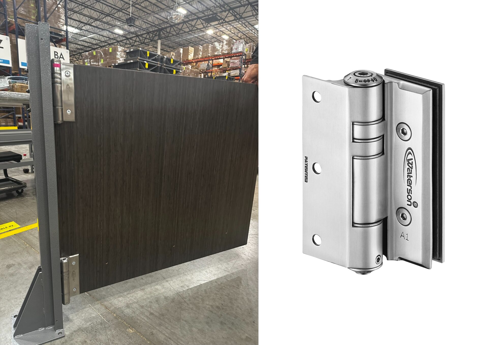 half surface hinges