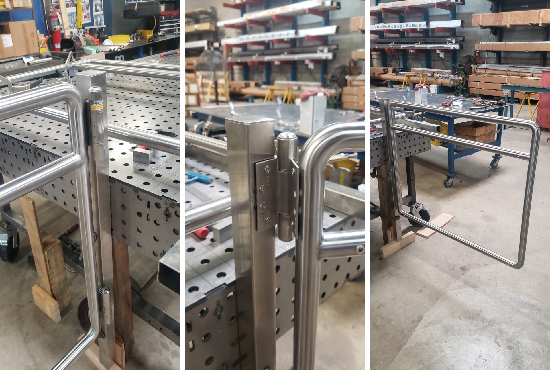 heavy duty pipe gate hinges