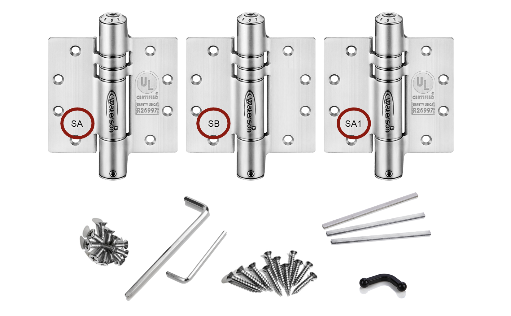 heavy duty self closing hinges