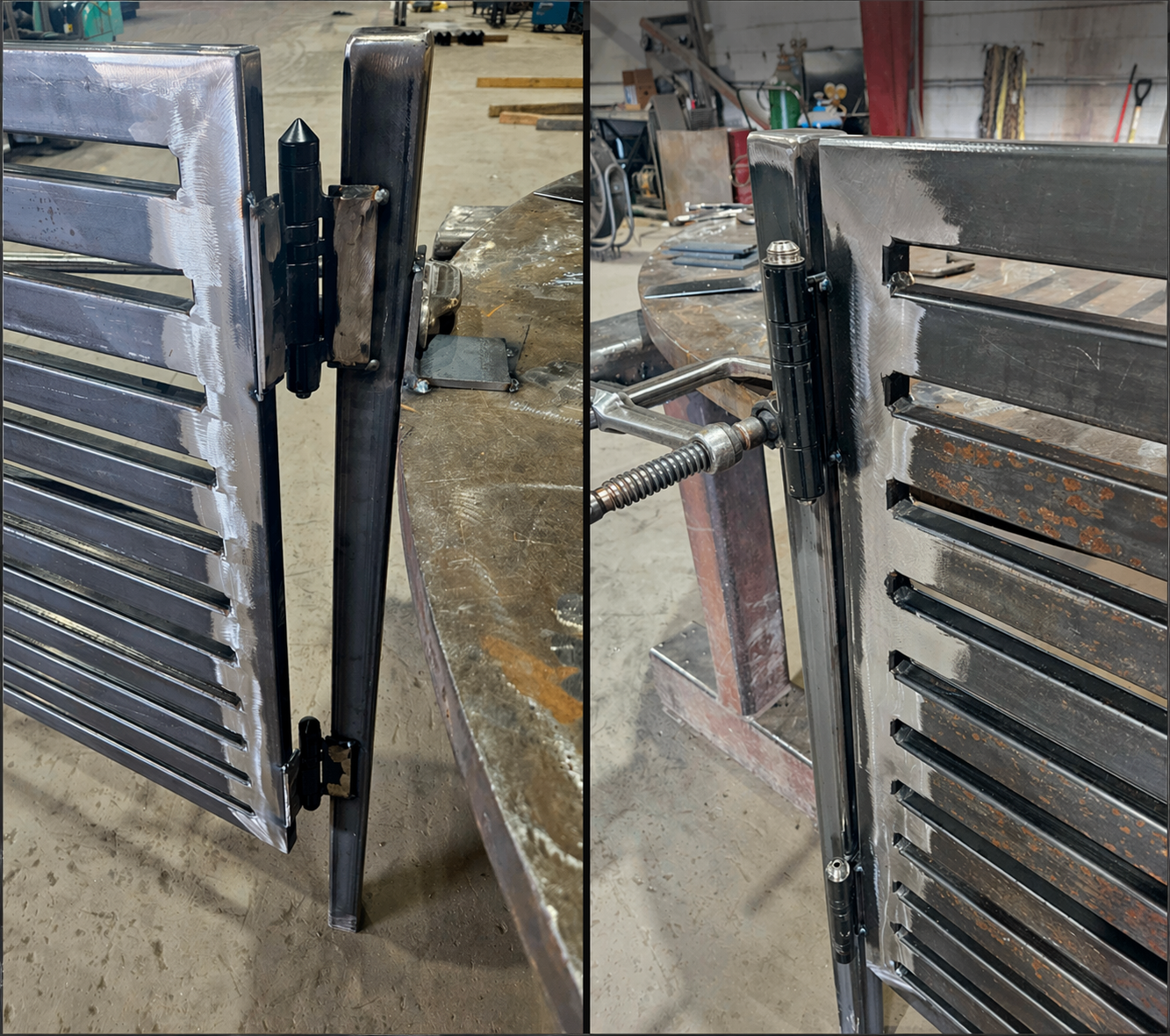 heavy duty weldable gate hinge