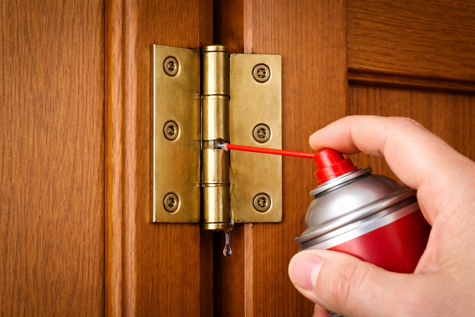 How to Stop Squeaky Door Hinge