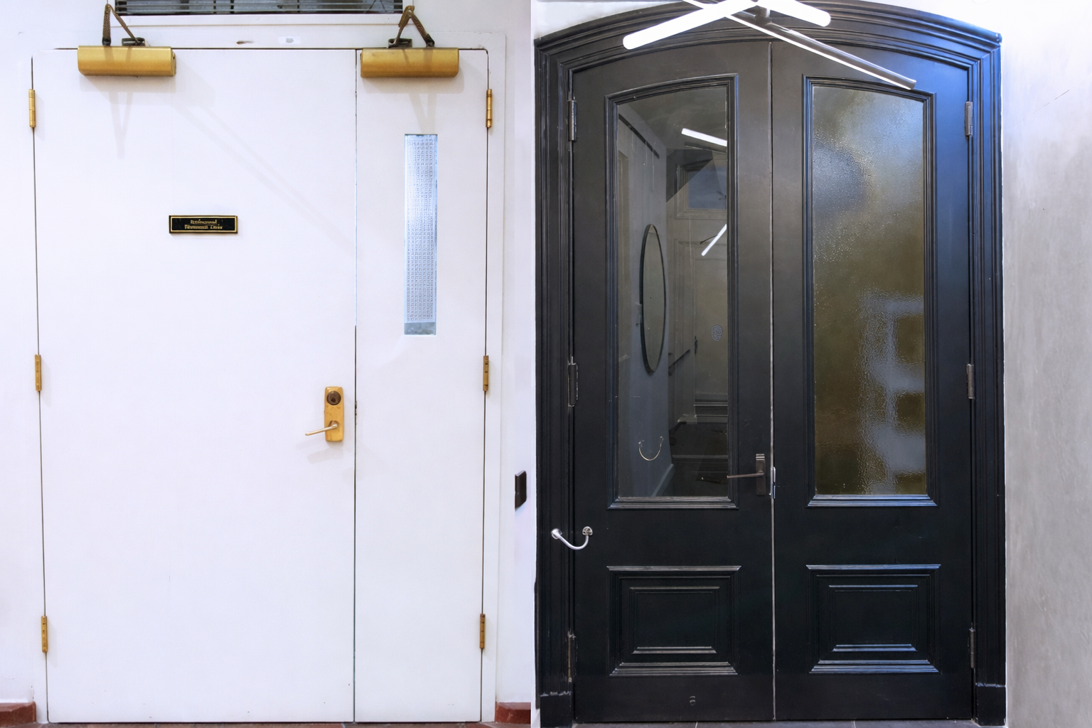 hinges for narrow doors