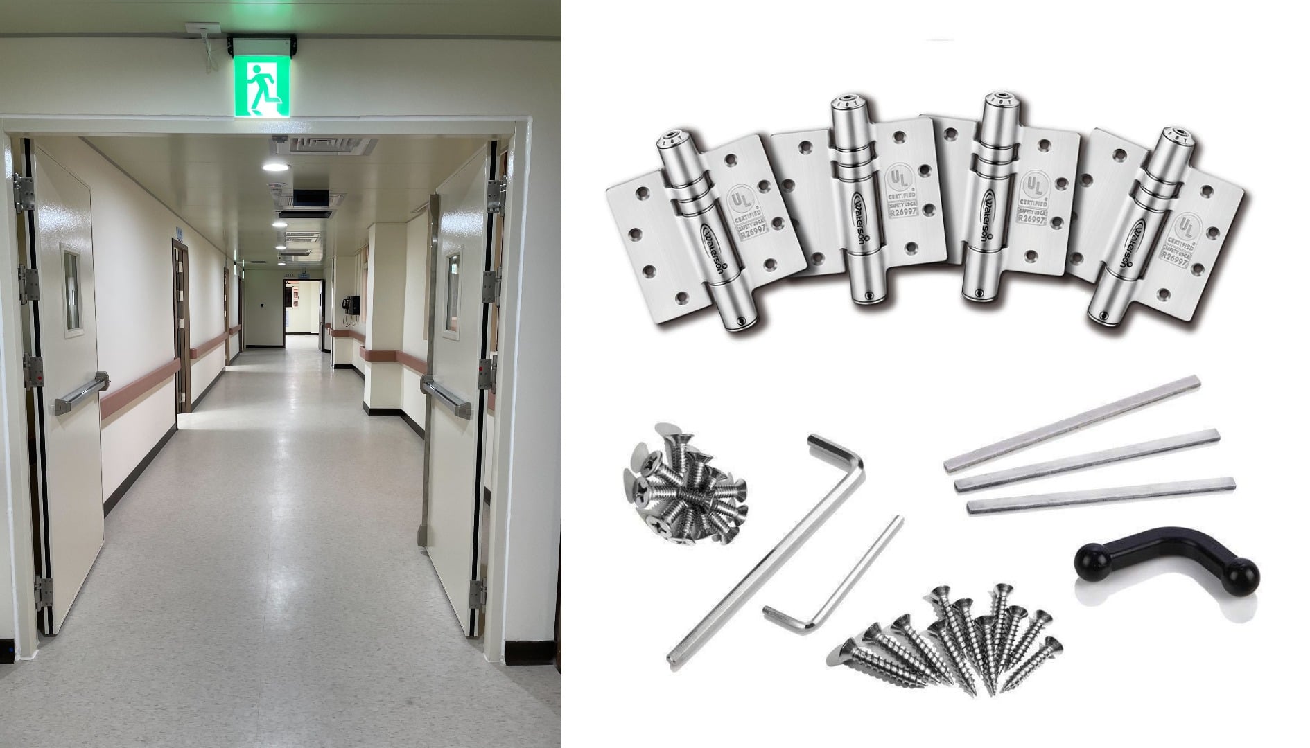 hygienic door hinges