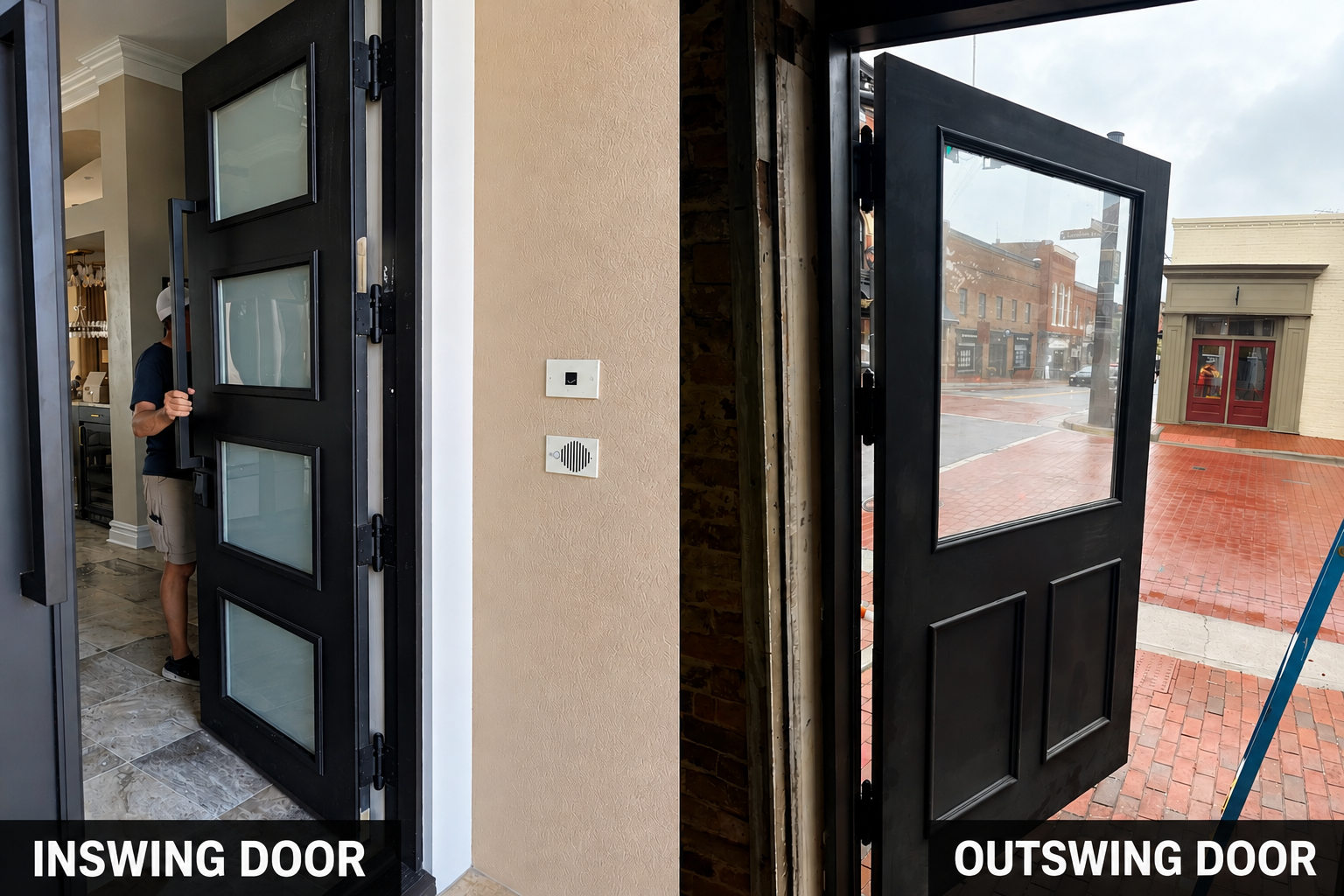 inswing vs outswing door