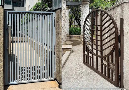 iron gate hinges