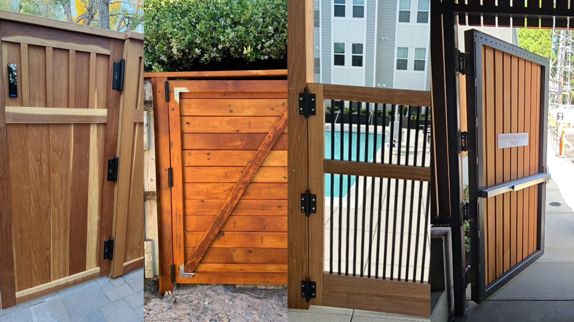outdoor wood gate hinge