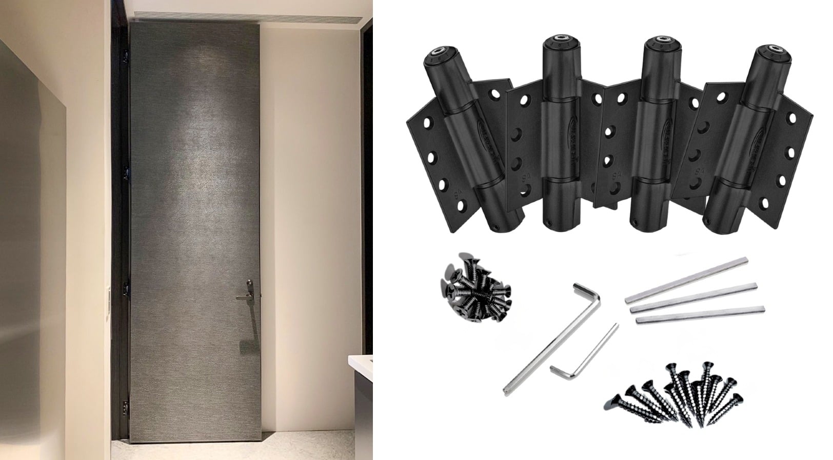residential concealed door hinges