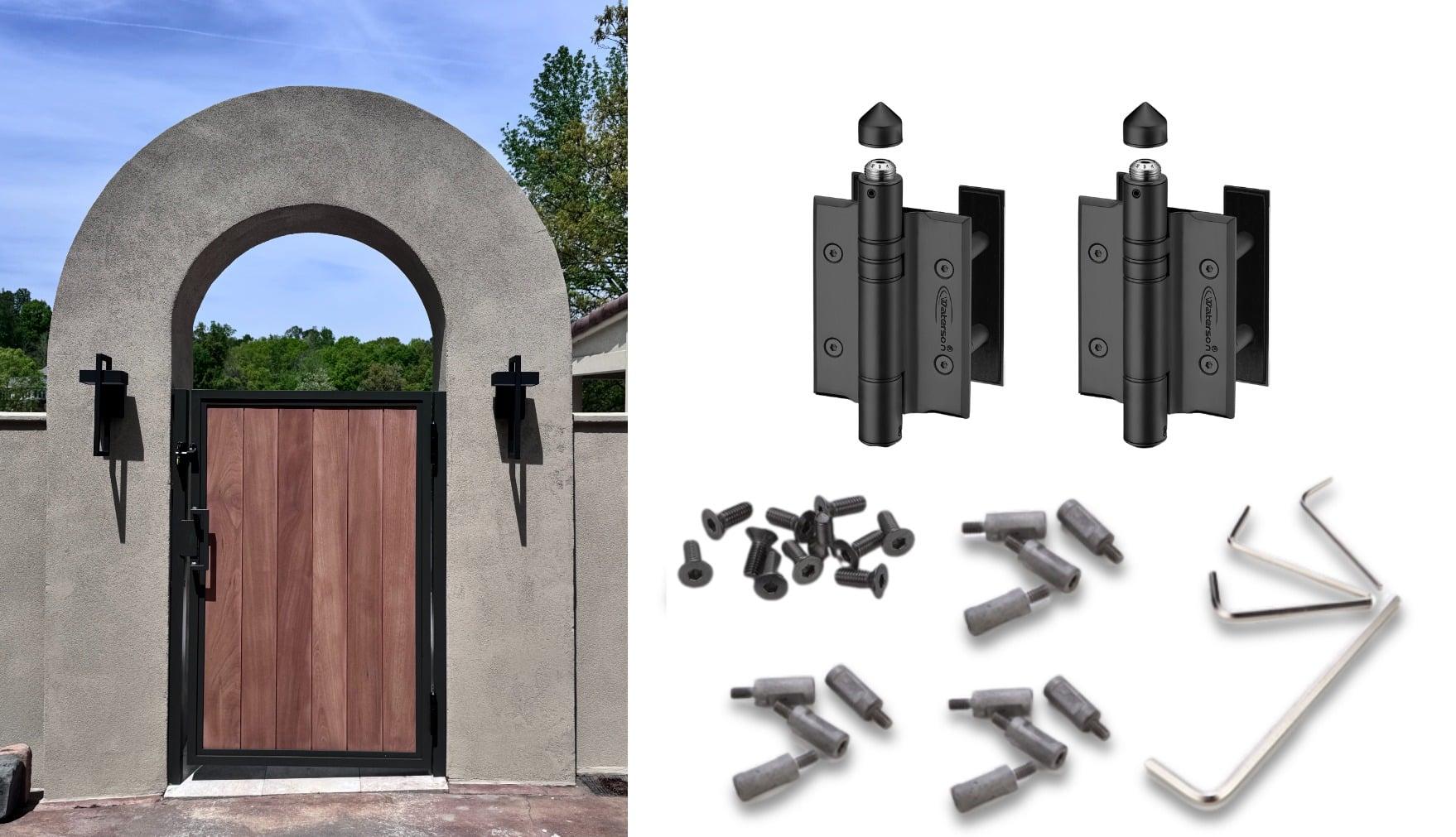 residential heavy duty gate hinges