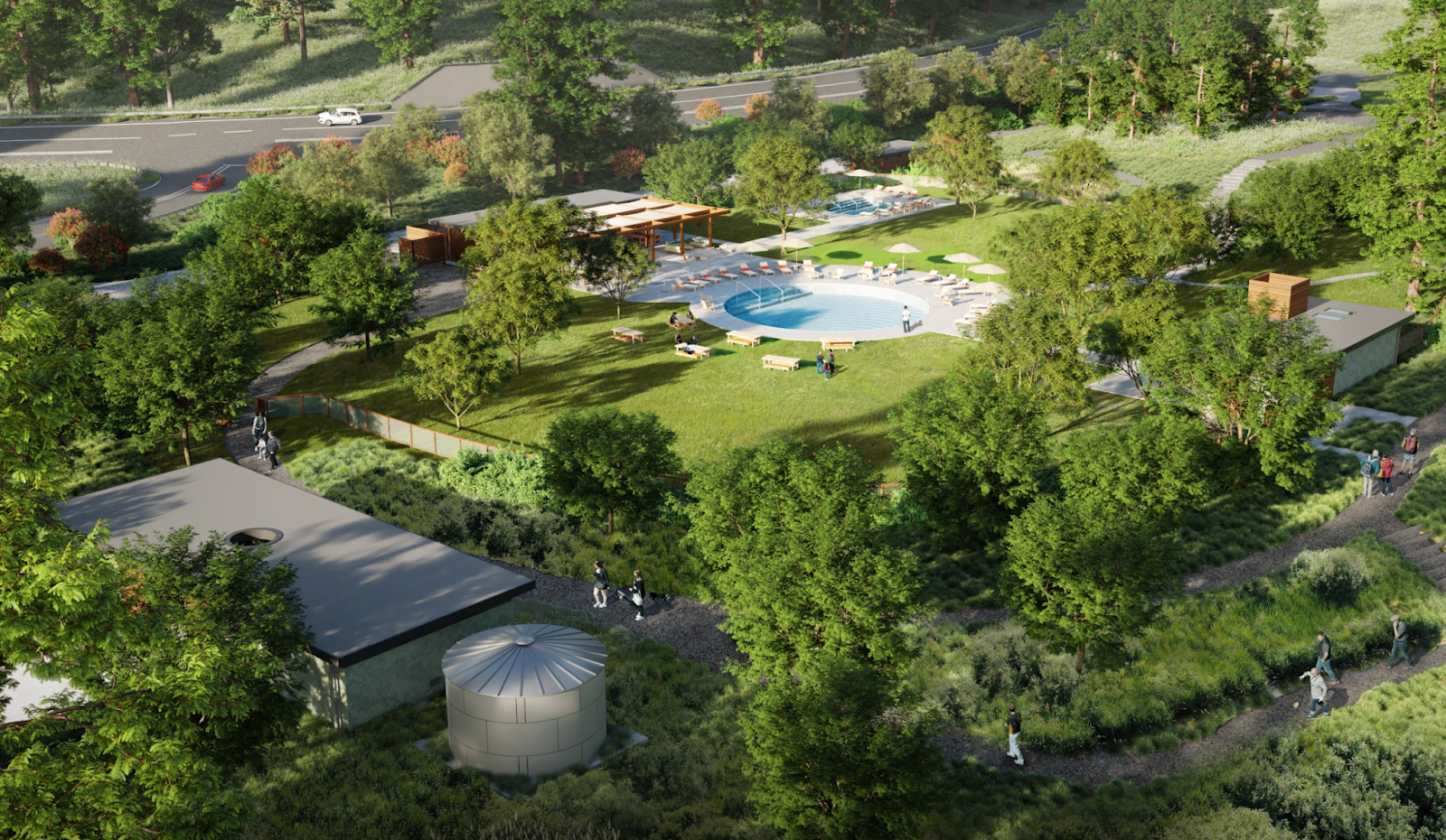 river electric resort