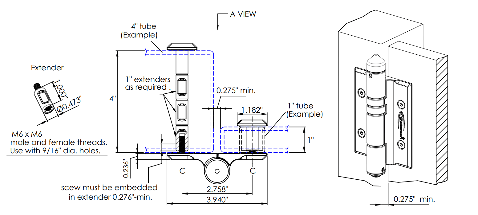 self-closing pool gate hinges