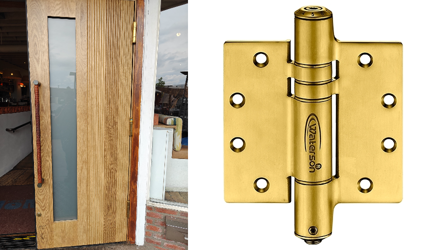 side swing horizontal door hinges